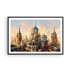 Plakát v černém rámu - Město měst - 91x61 cm