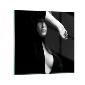 Obraz na skle - Škola svádění - 50x50 cm