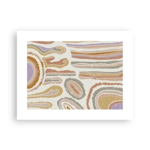 Plakát - Barevné průřezy - 40x30 cm