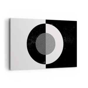 Obraz na plátně - Harmonie v černé a bílé - 120x80 cm