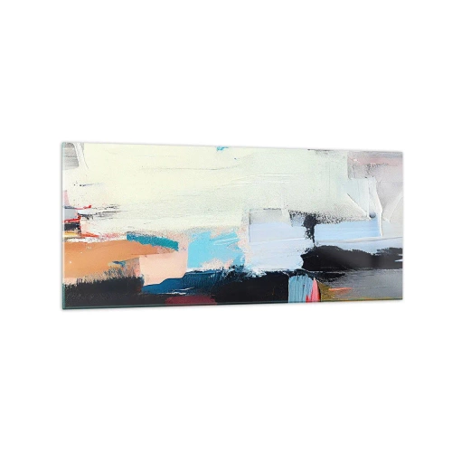 Obraz na skle - Nějaký způsob? - 120x50 cm