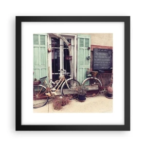 Plakát v černém rámu - Ať žije provincie - 30x30 cm