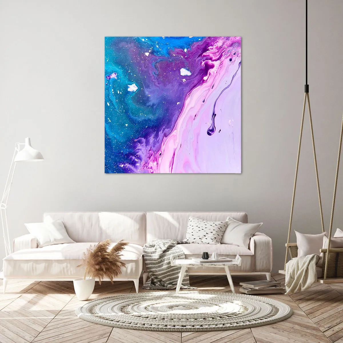 Obraz na plátně - Yin a yang - 60x60 cm