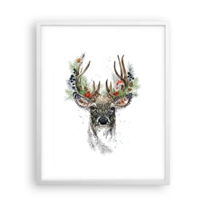 Plakát v bílém rámu - Ve slavnostním rouchu - 40x50 cm