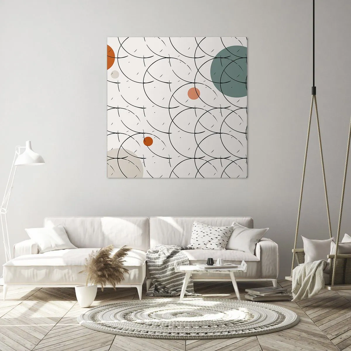 Obraz na plátně - V duchu pop-artu - 50x50 cm