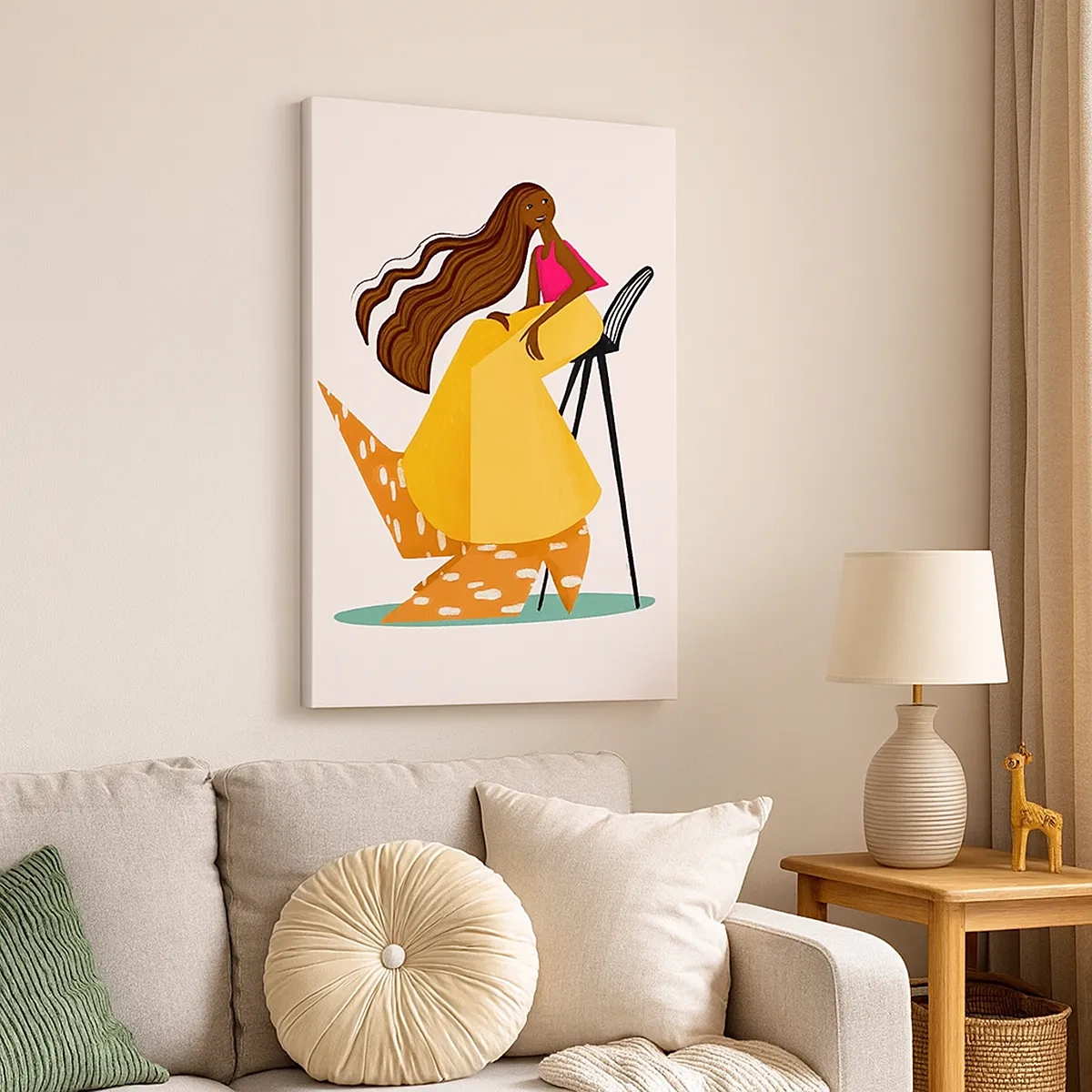 Obraz na plátně - Móda je také zábava - 50x70 cm