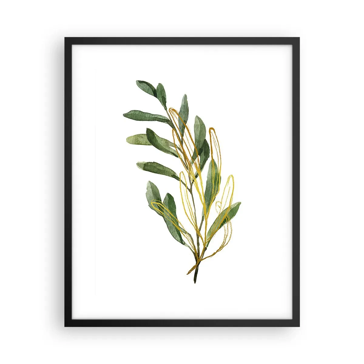 Plakát v černém rámu - Vše, co je dobré - 40x50 cm