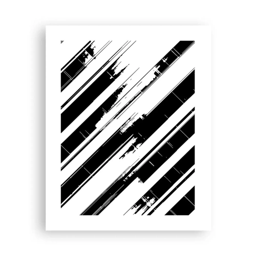 Plakát - Intenzivní a dynamická kompozice - 40x50 cm