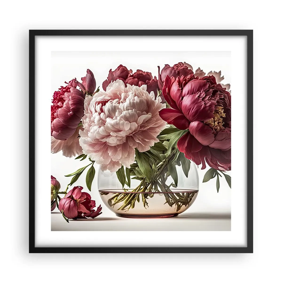 Plakát v černém rámu - V plném rozkvětu krásy - 50x50 cm