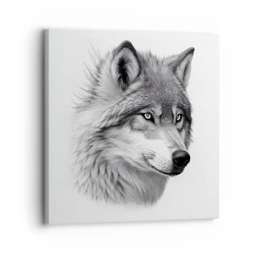 Obraz na plátně - Alfa – bezpochybně - 30x30 cm