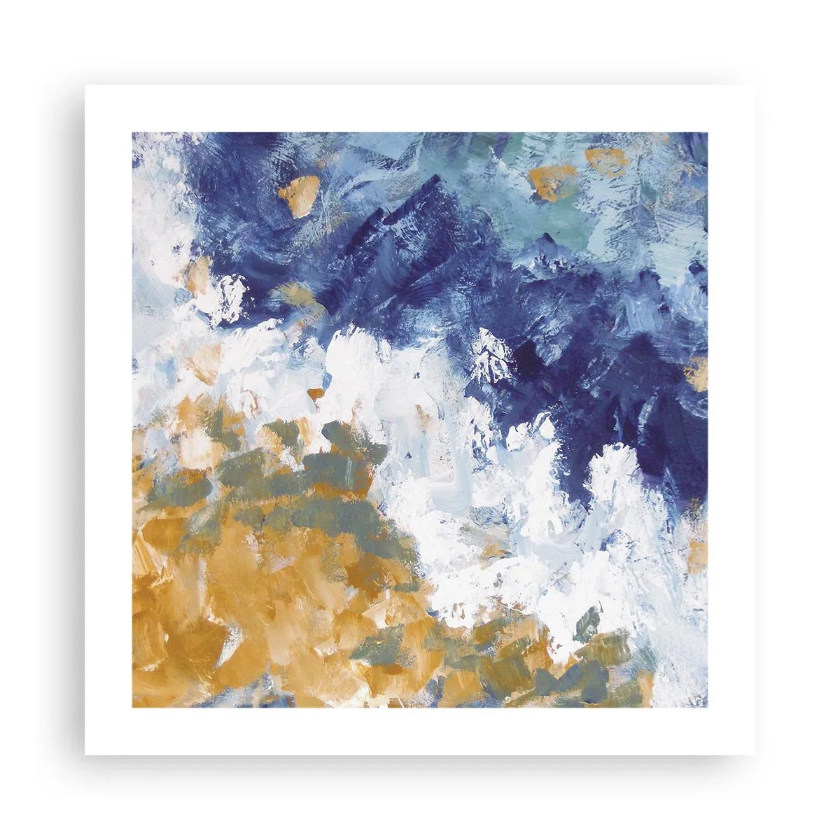Plakát - Tanec živlů - 50x50 cm