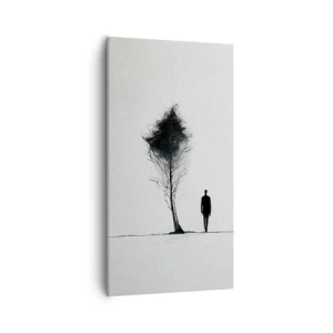 Obraz na plátně - Všichni se touláme - 55x100 cm