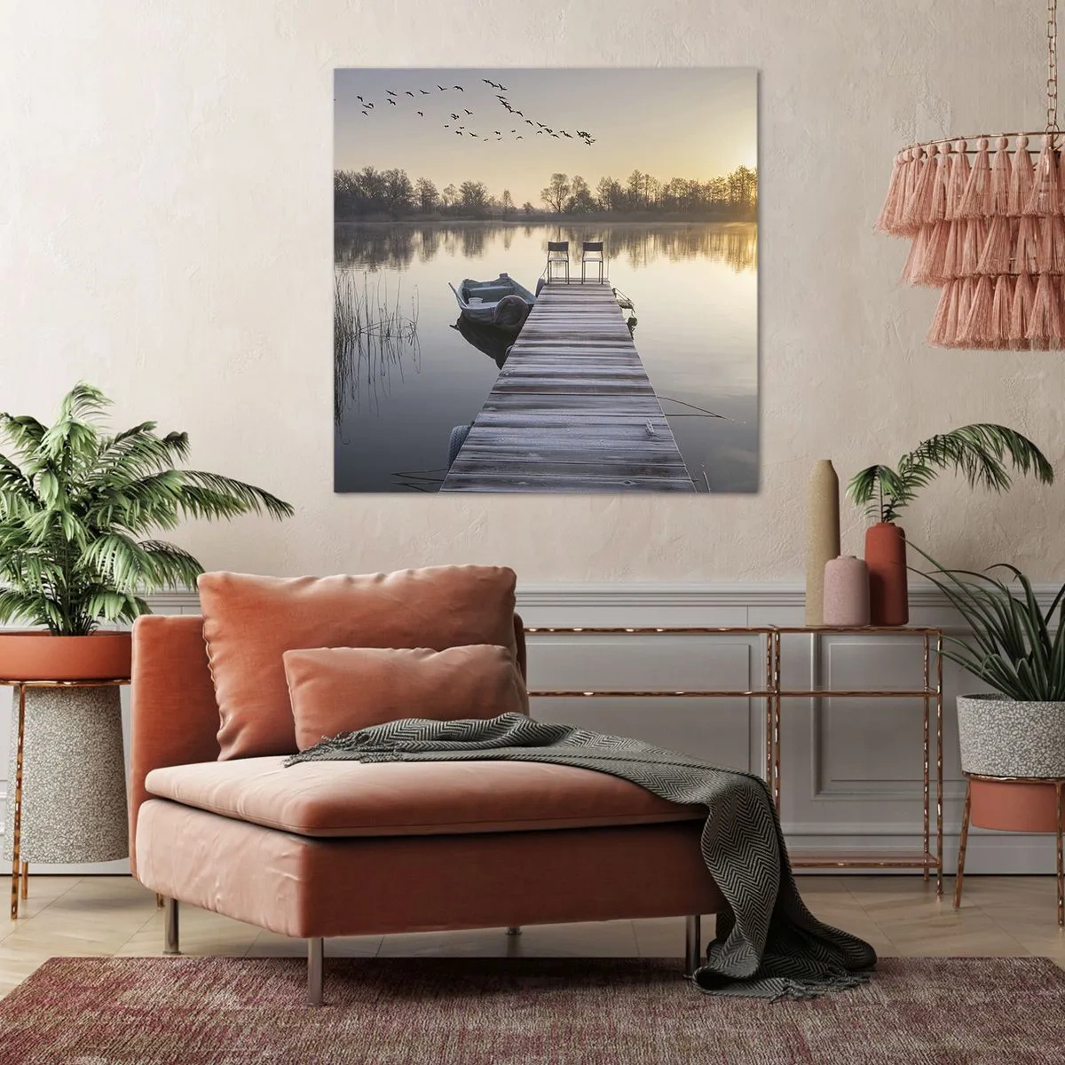 Obraz na plátně - Časem se vrátím - 60x60 cm