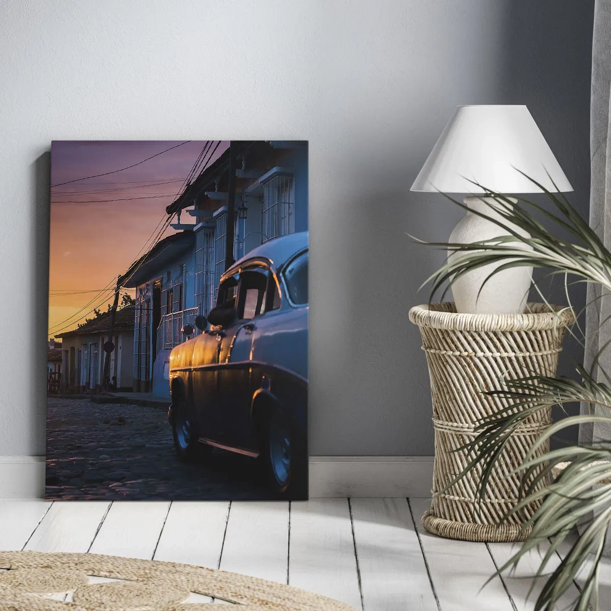 Obraz na plátně - Zde se zpomaluje čas - 55x100 cm