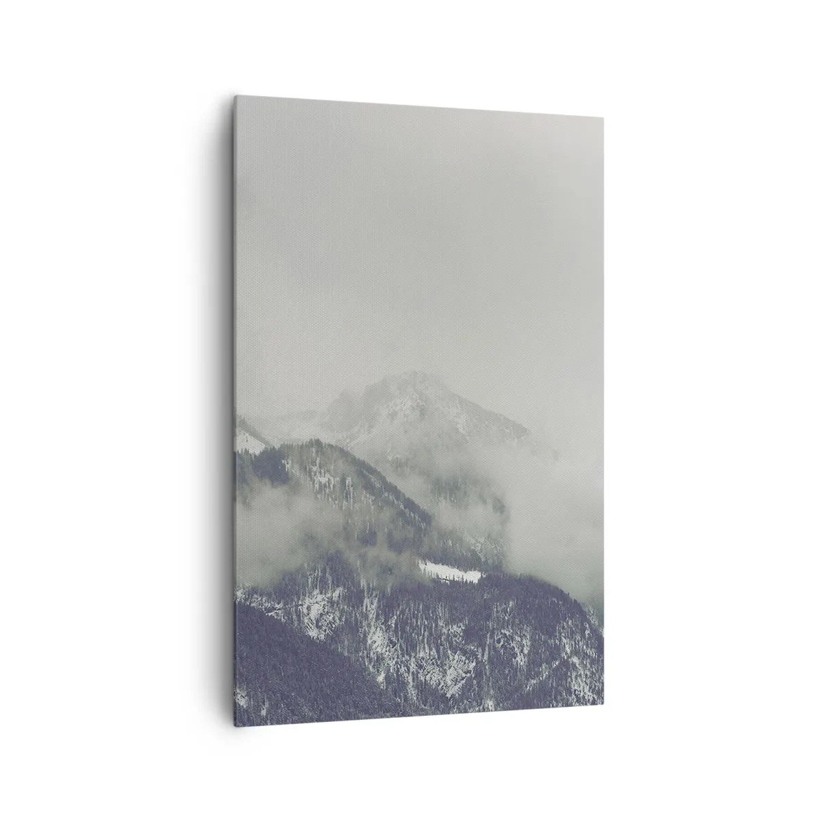Obraz na plátně - Mlžné údolí - 80x120 cm