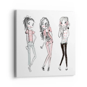 Obraz na plátně - Bude, bude zábava - 30x30 cm