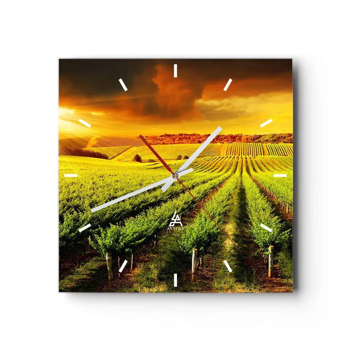 Nástěnné hodiny - Pod australským sluncem - 30x30 cm