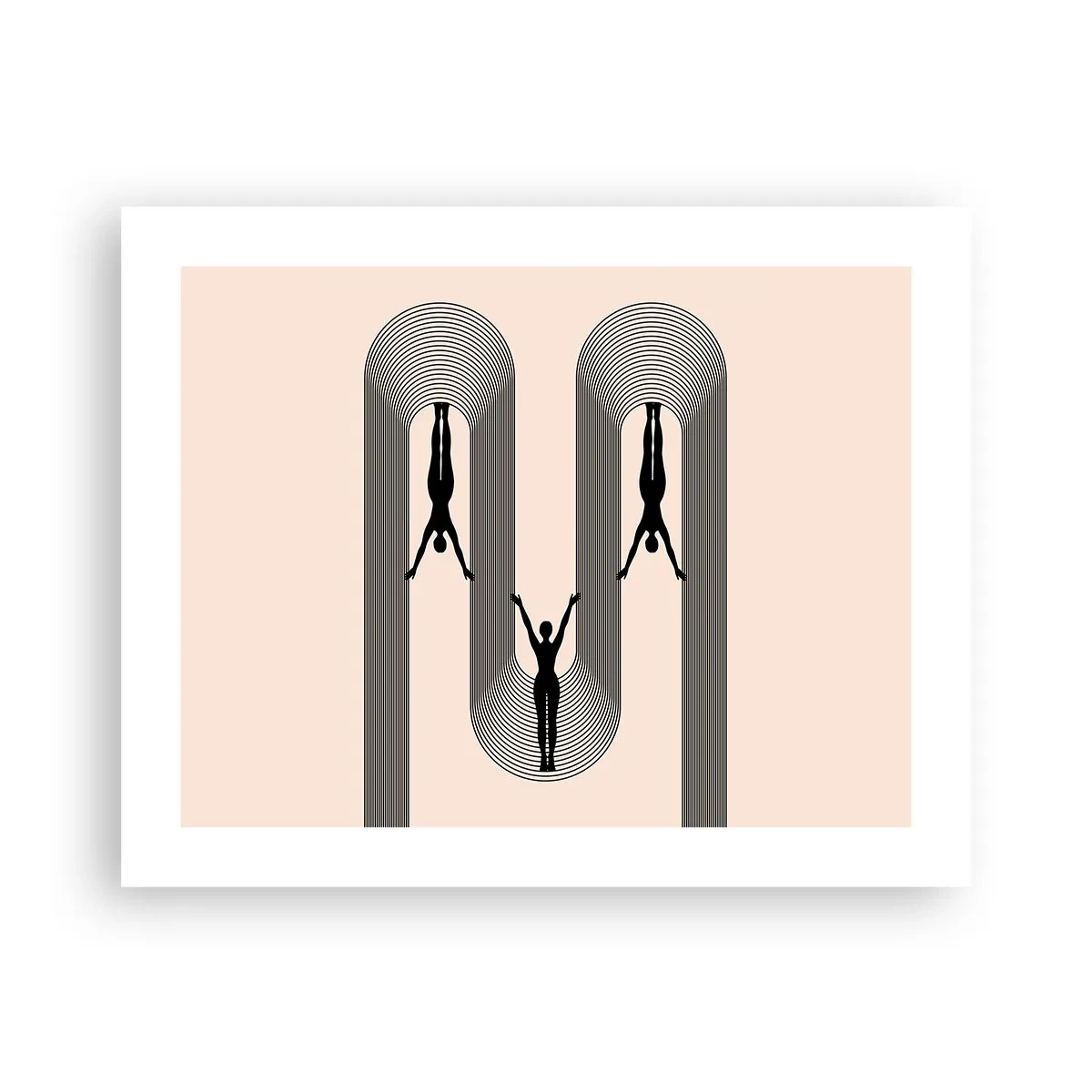 Plakát - Vzhůru nohama - 50x40 cm