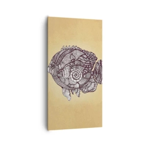 Obraz na plátně - Z oceánu ornamentů - 65x120 cm