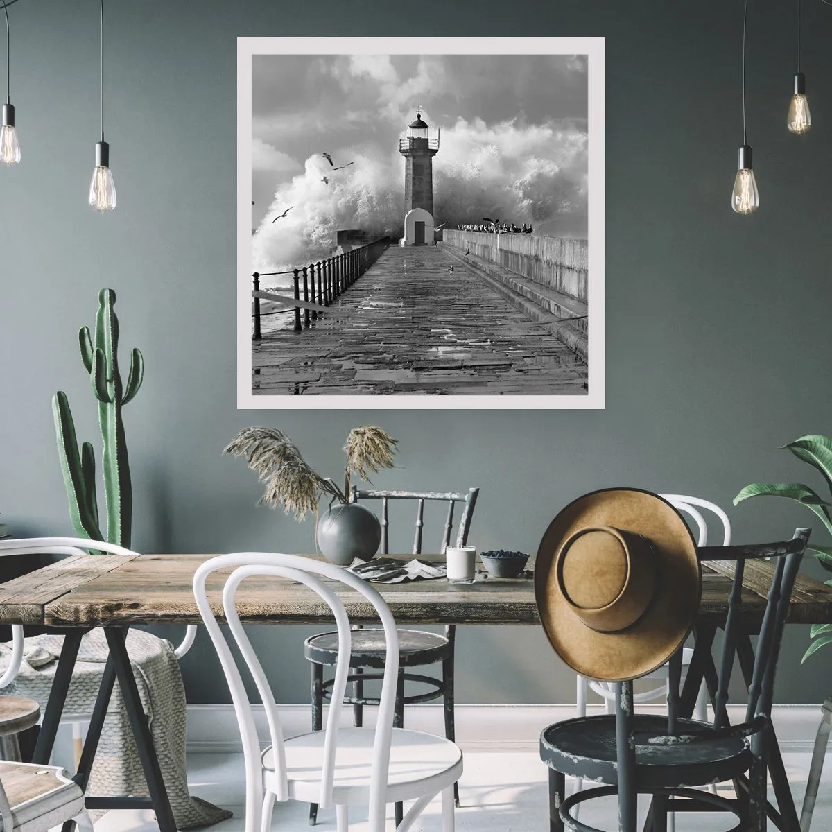 Plakát - Nebojácná - 30x30 cm