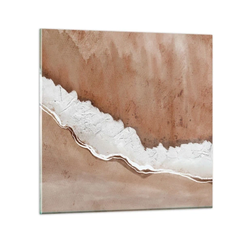 Obraz na skle - V zemitých barvách - 50x50 cm