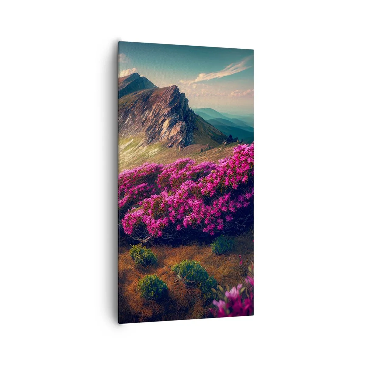 Obraz na plátně - Léto na horách - 65x120 cm