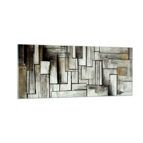 Obraz na skle - Síla jednoduchosti - 100x40 cm