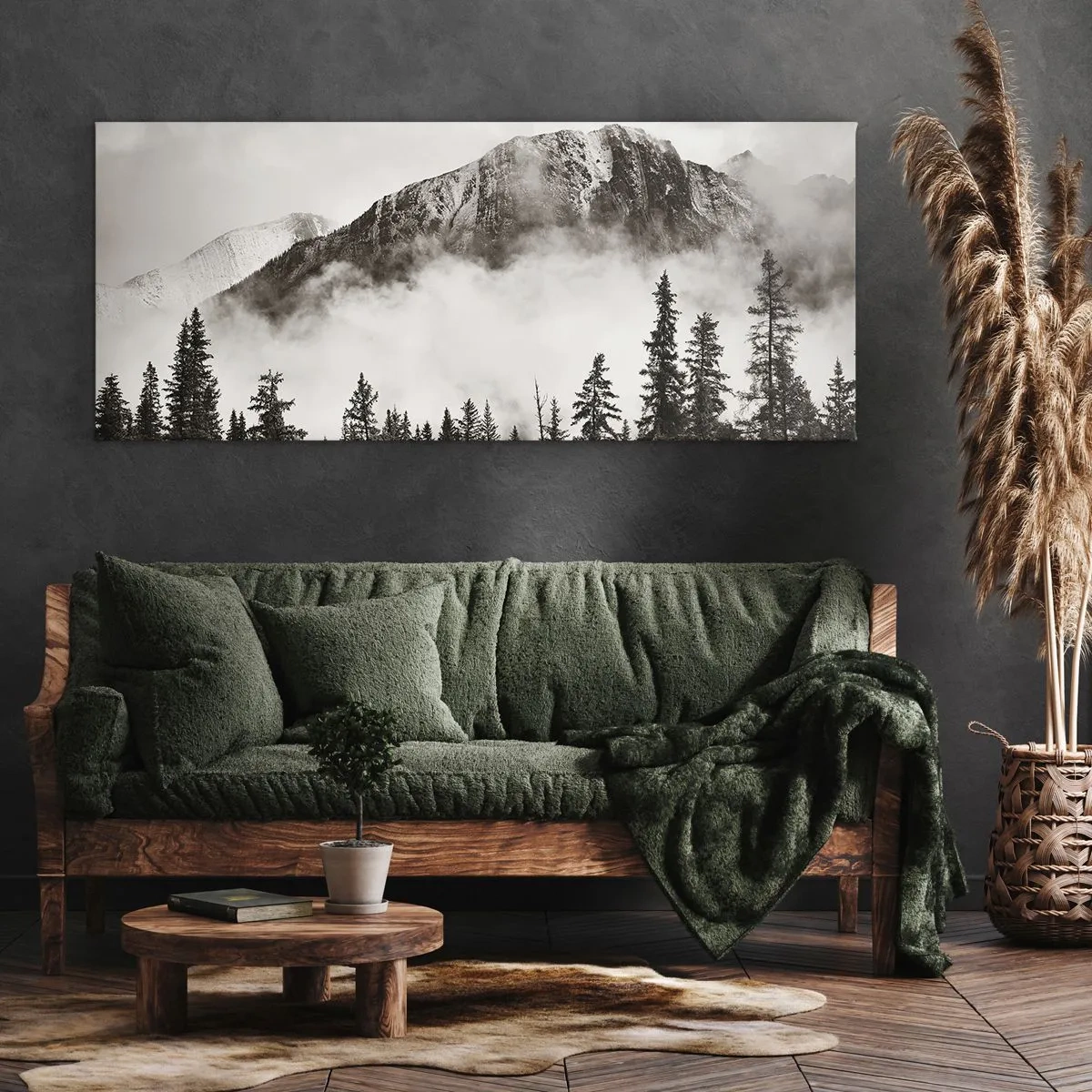 Obraz na plátně - Žulový panovník - 100x40 cm