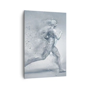 Obraz na plátně - Energie krystalicky čistá - 70x100 cm