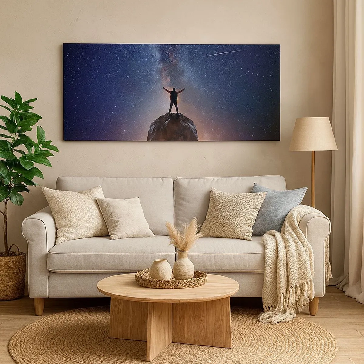 Obraz na plátně - Síla je se mnou! - 100x40 cm