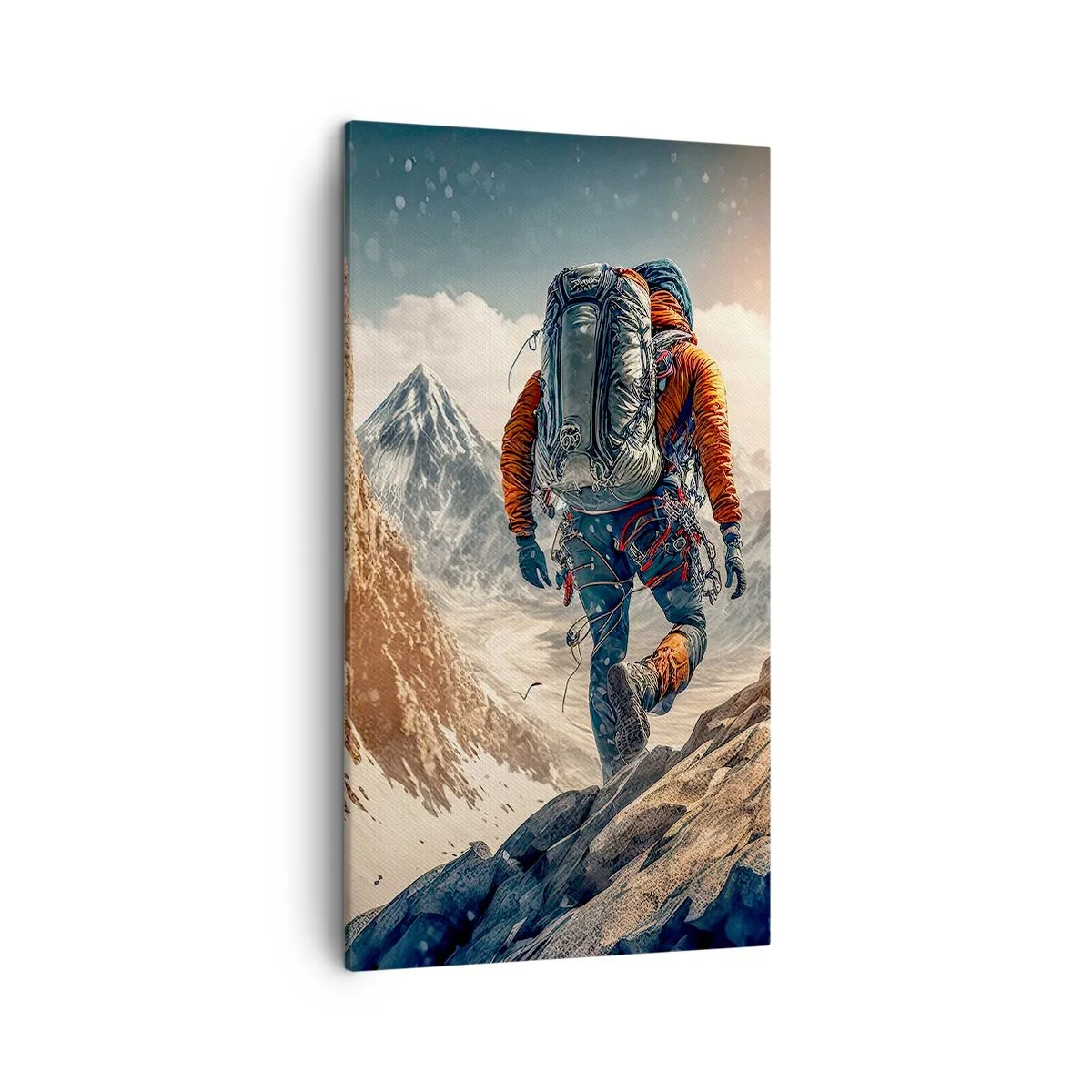 Obraz na plátně - Osamělý bojovník - 45x80 cm