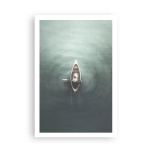 Plakát - Přes měsíční jezero - 61x91 cm