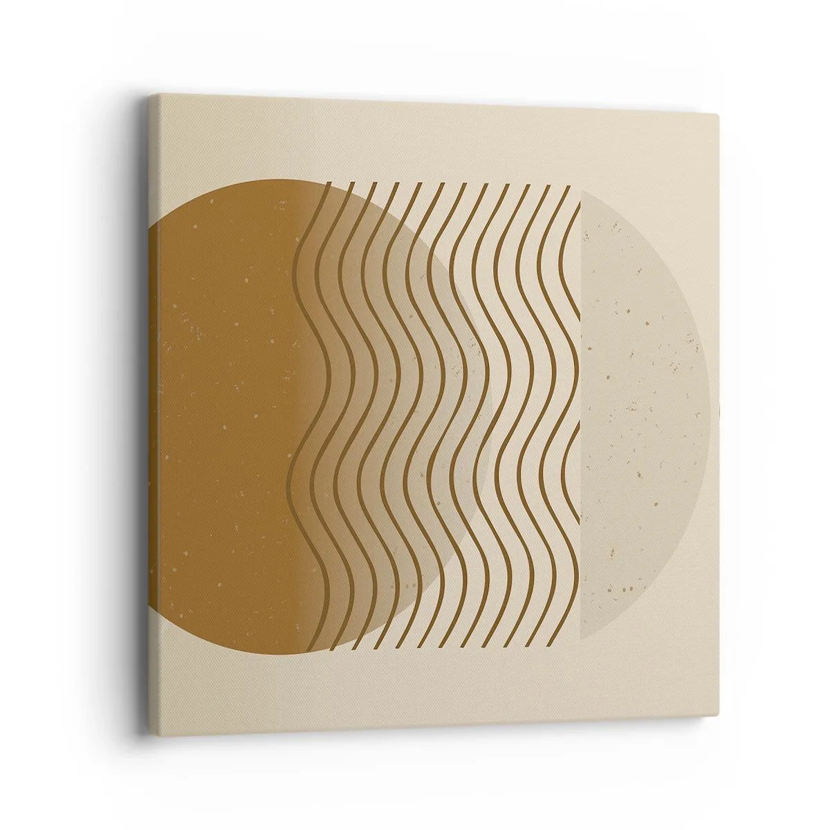 Obraz na plátně - O původu geometrických obrazců - 40x40 cm