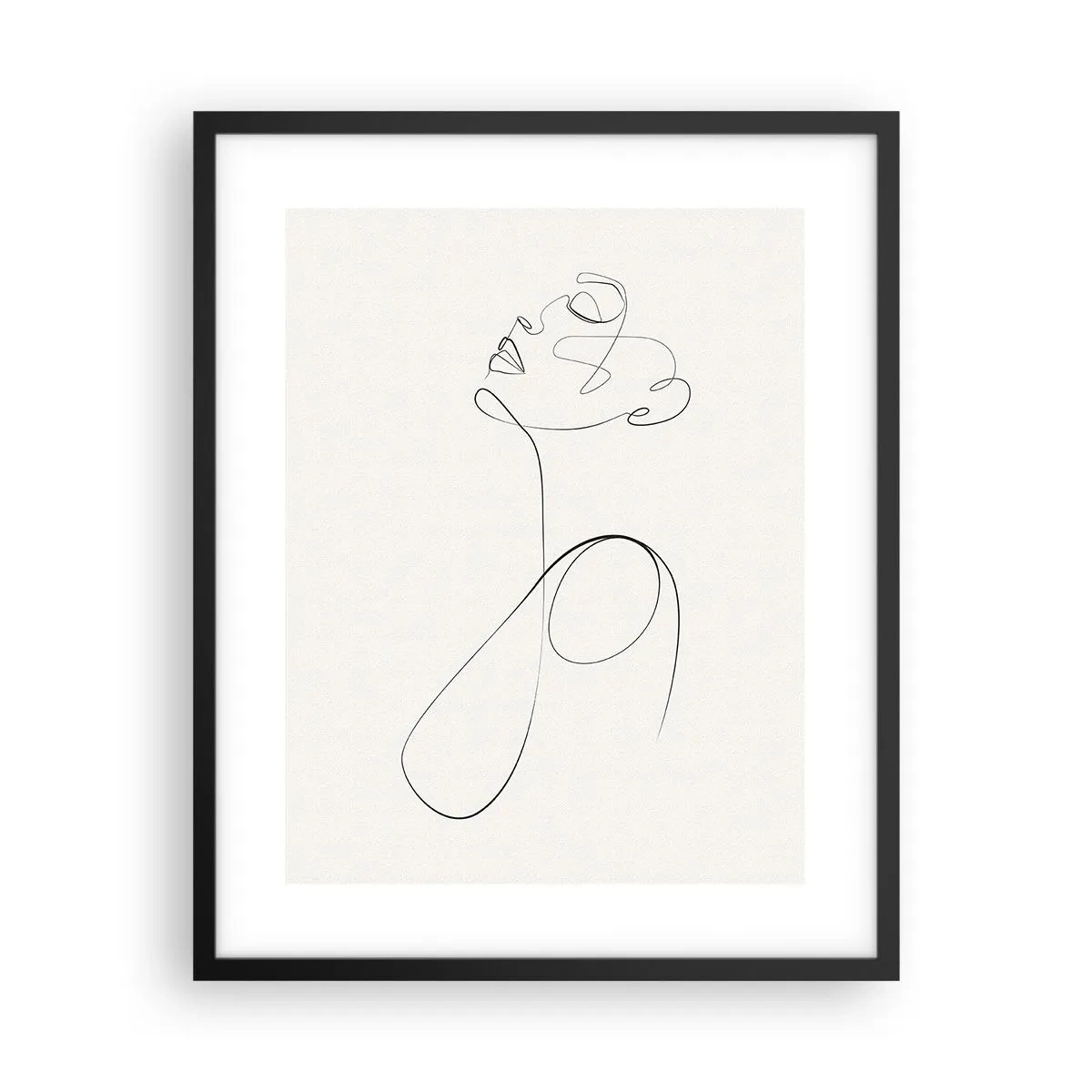 Plakát v černém rámu - Zamotaná ve snech - 40x50 cm