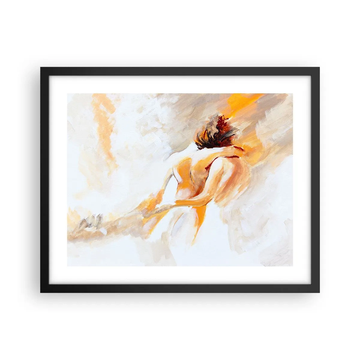 Plakát v černém rámu - Blízkost v nebi - 50x40 cm