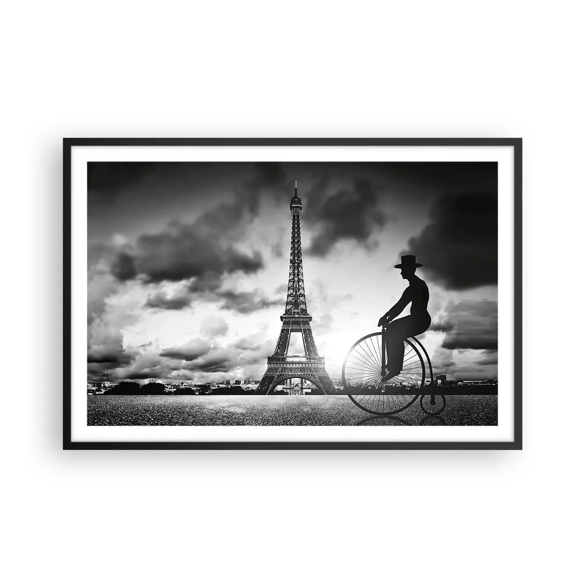 Plakát v černém rámu - Touha po Belle Epoque - 91x61 cm