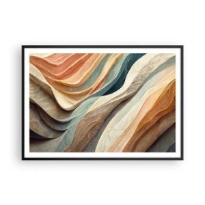 Plakát v černém rámu - Okamžik před změnou - 100x70 cm