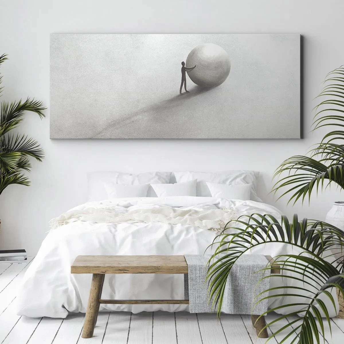 Obraz na plátně - Hra života - 90x30 cm