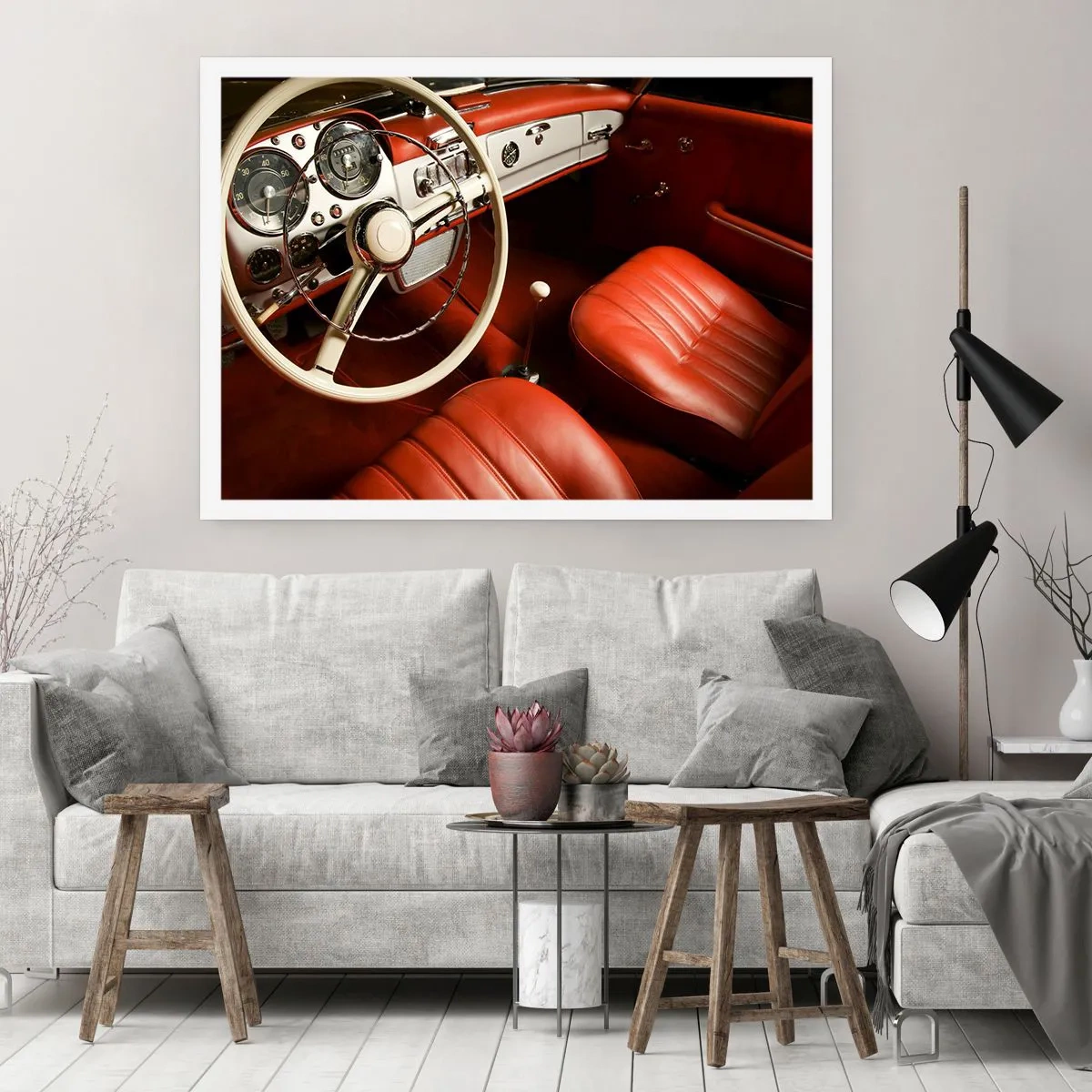 Plakát - Luxus ve stylu vintage - 50x40 cm
