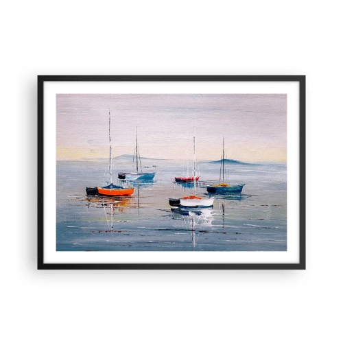 Plakát v černém rámu - Zasloužený odpočinek - 70x50 cm