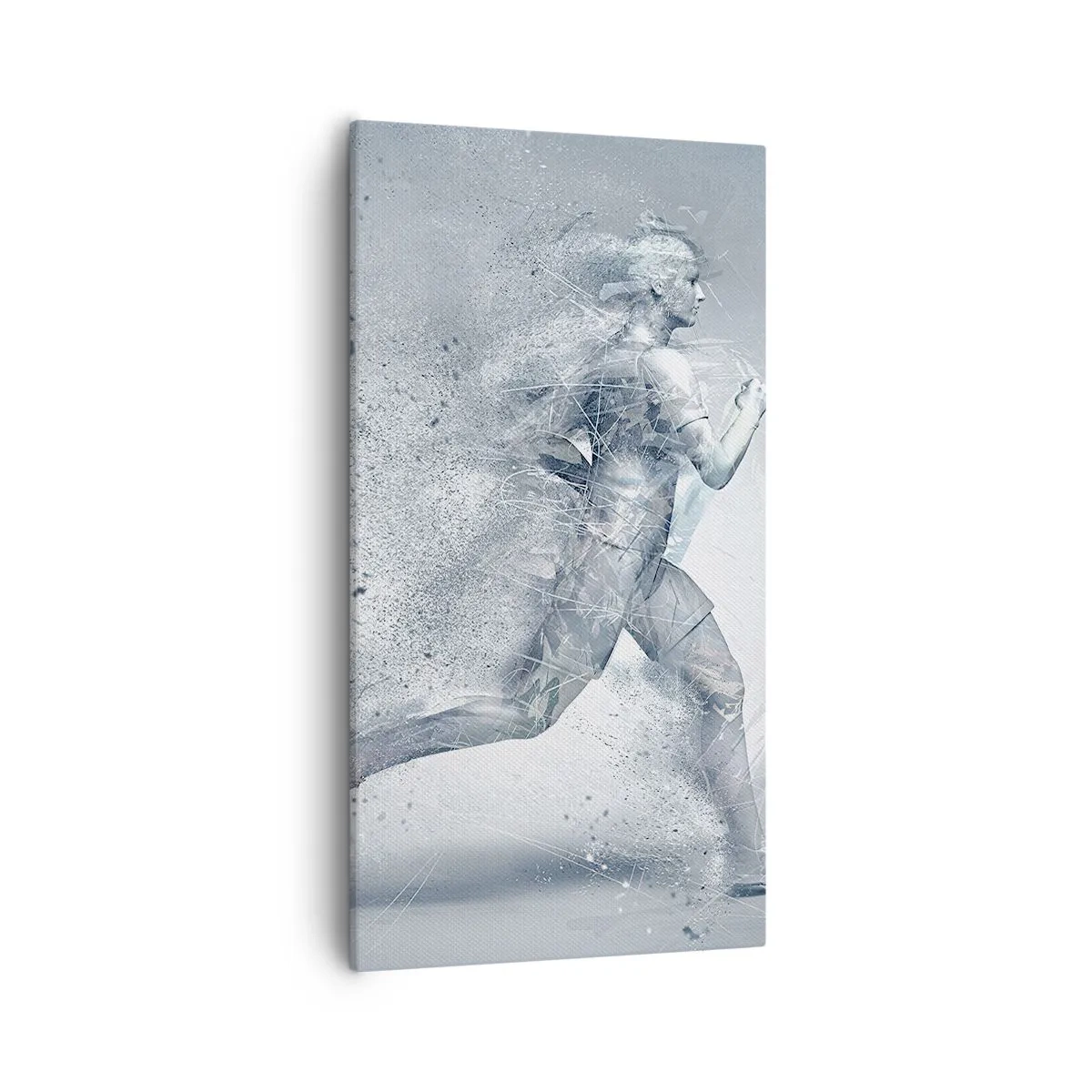 Obraz na plátně - Energie krystalicky čistá - 55x100 cm