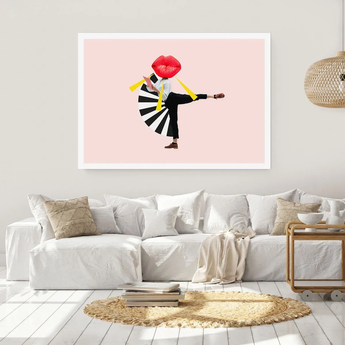 Plakát - Surrealistický pop-art - 50x40 cm