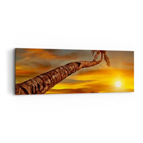 Obraz na plátně - Exotické prázdniny, karibské dobrodružství - 90x30 cm