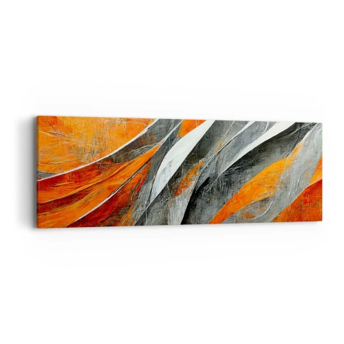 Obraz na plátně - Žár a chlad - 90x30 cm