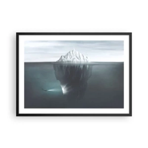 Plakát v černém rámu - Podvodní tajemství - 70x50 cm