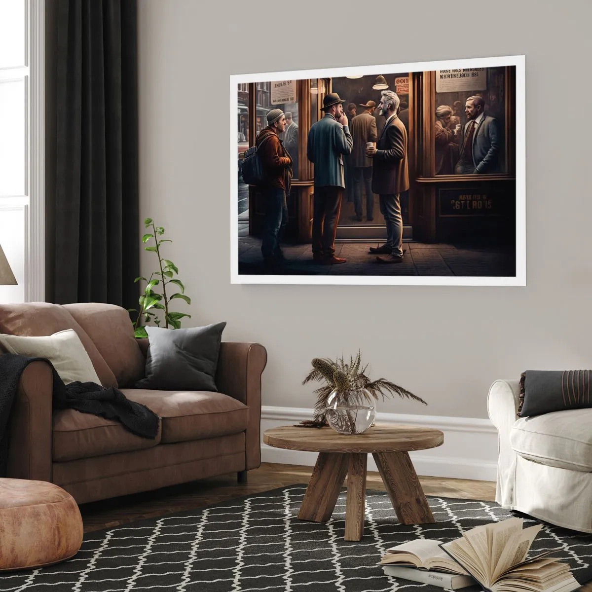 Plakát - Dobrá chvíle dne - 100x70 cm