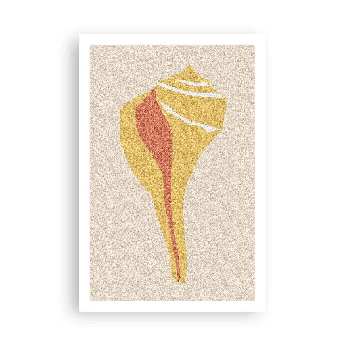 Plakát - Organická abstrakce – růst - 61x91 cm