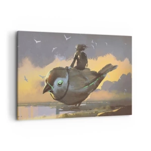 Obraz na plátně - Zastávka na fantastické cestě - 120x80 cm