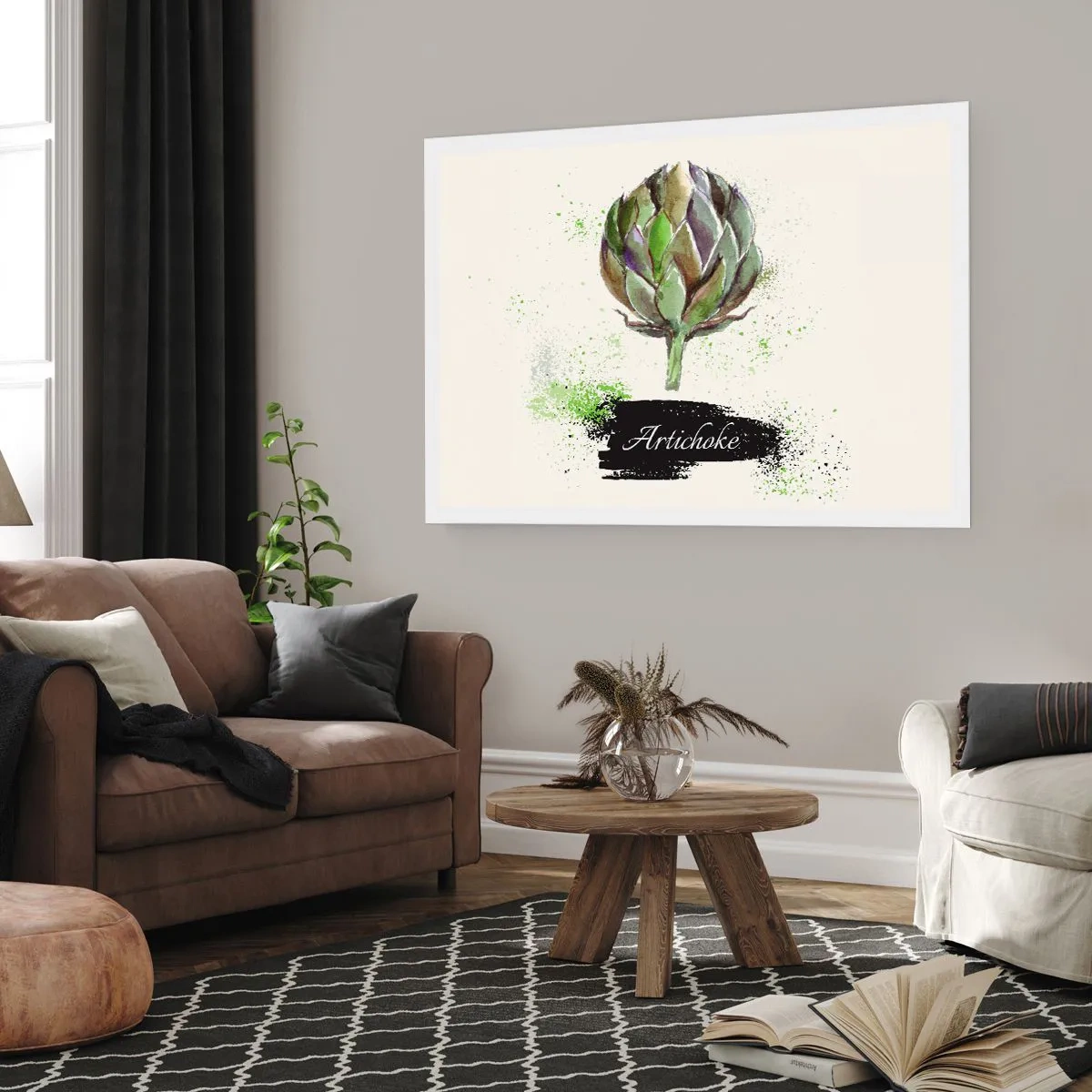 Plakát - Ať žije zelenina! - 70x50 cm