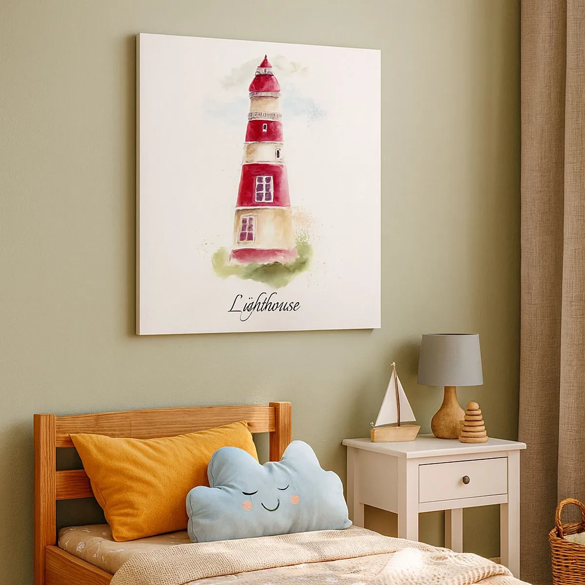 Obraz na plátně - Tady je vždy počasí - 30x30 cm